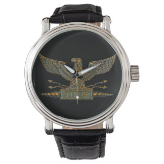 Kupfer Roman Eagle Armbanduhr
