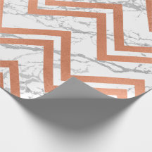 Kupfer Rose Gold Marmor Zig Zag Zickzack grau