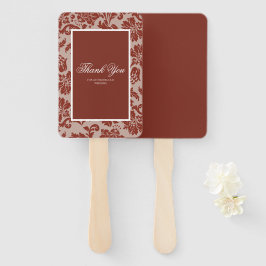 Kupfer-Rostdampfer-Handventilator Fächer