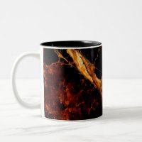 Kupfer, Schwarz, Gold und Rot-Granit-Muster
