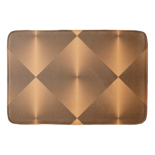 Kupfer-Shine-Winkel Badematte