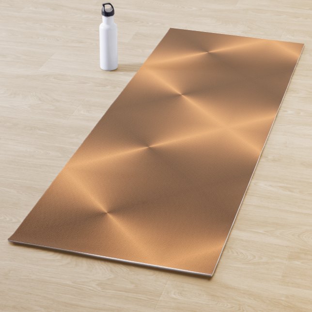 Kupfer-Shine-Winkel Yogamatte (Beispiel)