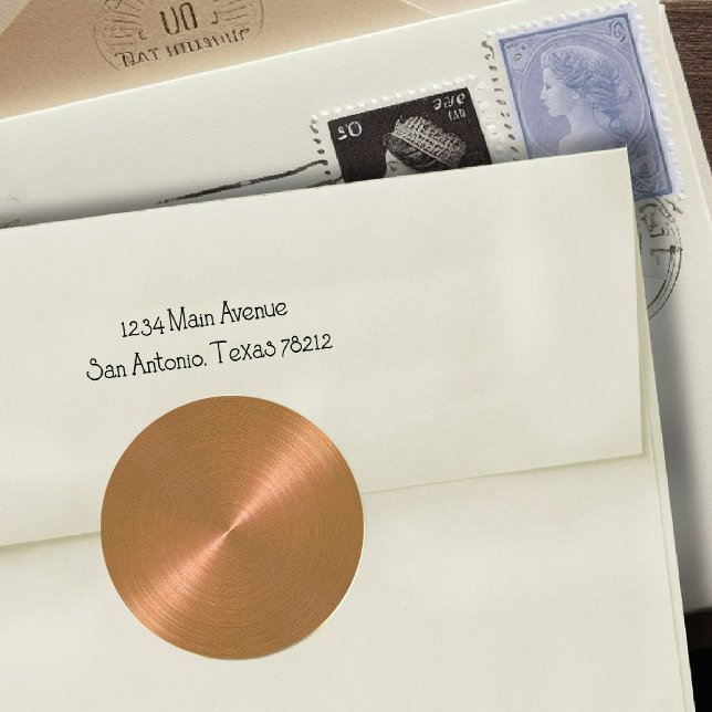 Kupfer-Umschlag Aufkleber (Von Creator hochgeladen)