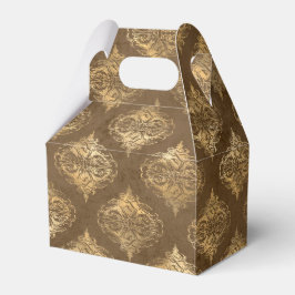 Kupfer und Gold Vintage Damaskus Geschenkschachtel