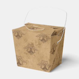 Kupfer und Vintager Golddrache Geschenkschachtel