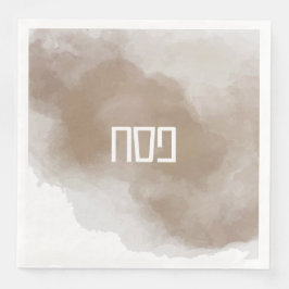 Kupfer Wasserfarbe Pesach Napkins Serviette