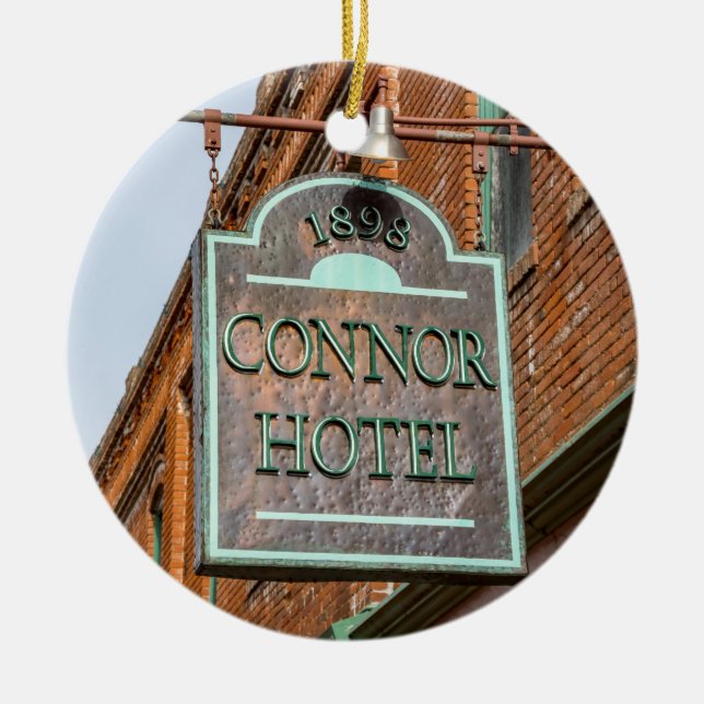 Kupferbergbau, Jerome, Arizona Keramik Ornament (Vorne)