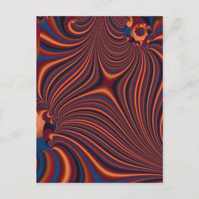 Kupferblatt Postkarte (Vorderseite)