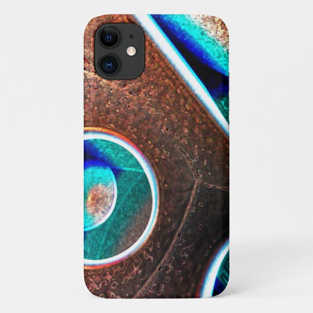 Kupferblau Case-Mate iPhone Hülle (Rückseite)