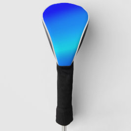 Kupferblau Ober Wasserfarbe abstrakt Pastellfarben Golf Headcover
