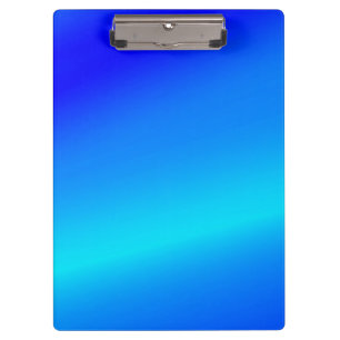 Kupferblau Ober Wasserfarbe abstrakt Pastellfarben Klemmbrett