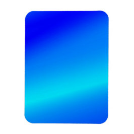 Kupferblau Ober Wasserfarbe abstrakt Pastellfarben Magnet