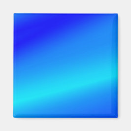 Kupferblau Ober Wasserfarbe abstrakt Pastellfarben Magnet