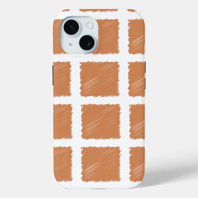 Kupferfarbe Case-Mate iPhone Hülle (Rückseite)