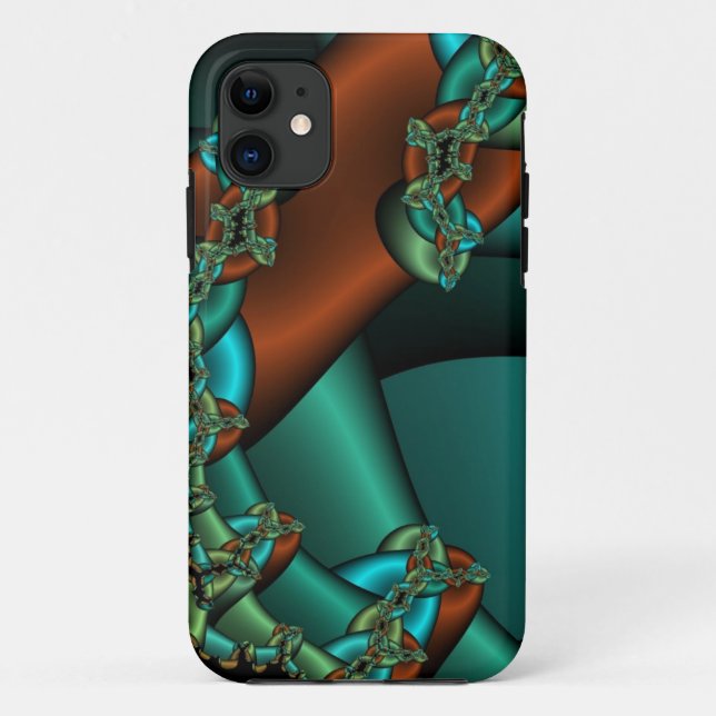 Kupfergrün Case-Mate iPhone Hülle (Rückseite)