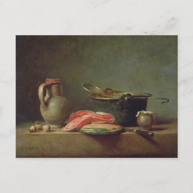 Kupferkessel mit Pitcher Postkarte (Vorderseite)