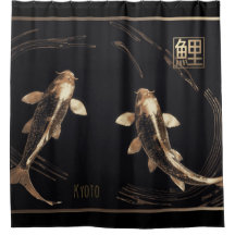 Kupfermetall-Koi-Strudel-Teppich