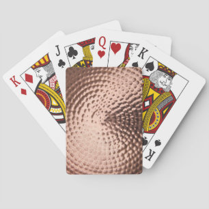 Kupfermetall-Spielkarten Spielkarten