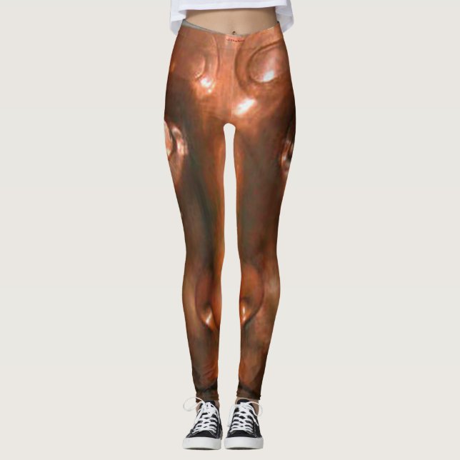 KUPFERNE LEGGINGS (Vorderseite)