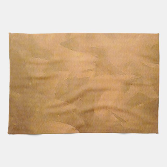 Kupferne metallische Hand gebürstet Geschirrtuch (Horizontal)