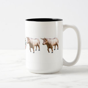 "Kupferne Rebe" 15 Unze-Tasse Zweifarbige Tasse