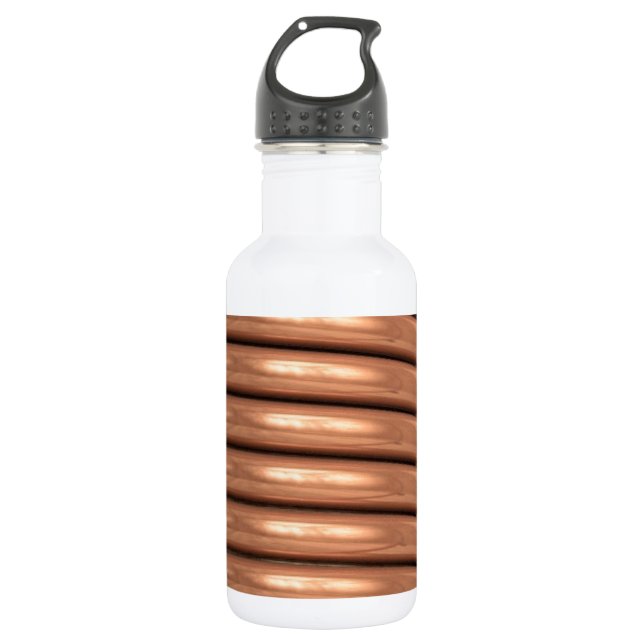 Kupferne Spule Trinkflasche (Vorderseite)