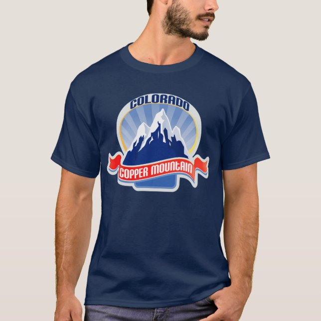 Kupferner Berg Colorado T-Shirt (Vorderseite)