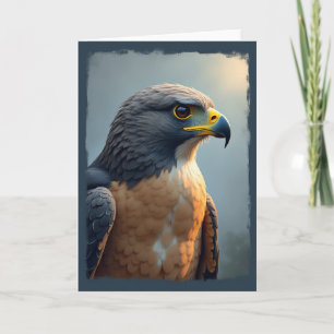 Kupferner Vogel Vatertagskarte Karte