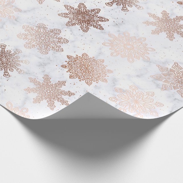 Kupfernes Gold-u. Geschenkpapier (Ecke)
