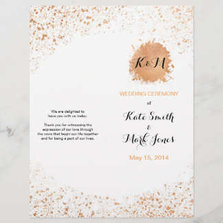 Kupfersprühzeremonie