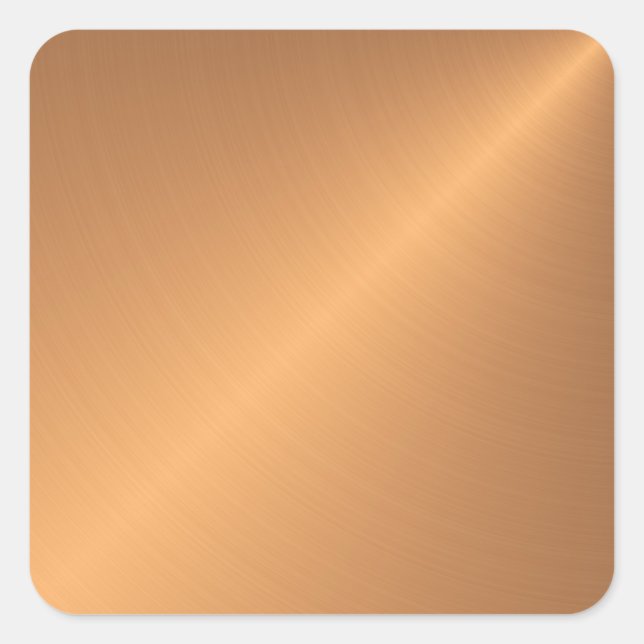 Kupferstich Quadratischer Aufkleber (Vorderseite)