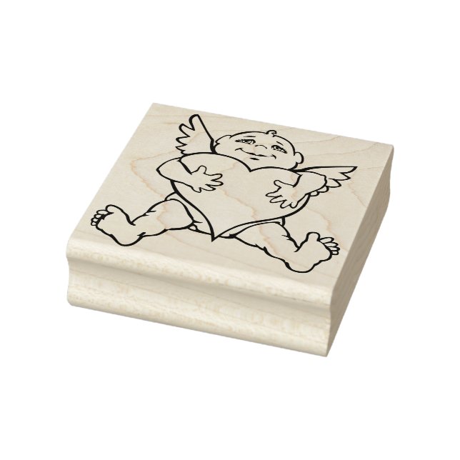 Kupide Briefmarke Niedlich Valentine Briefmarke Gummistempel (Stempel)