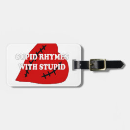 Kupiden Rymnen mit Dummkopf Gepäckanhänger