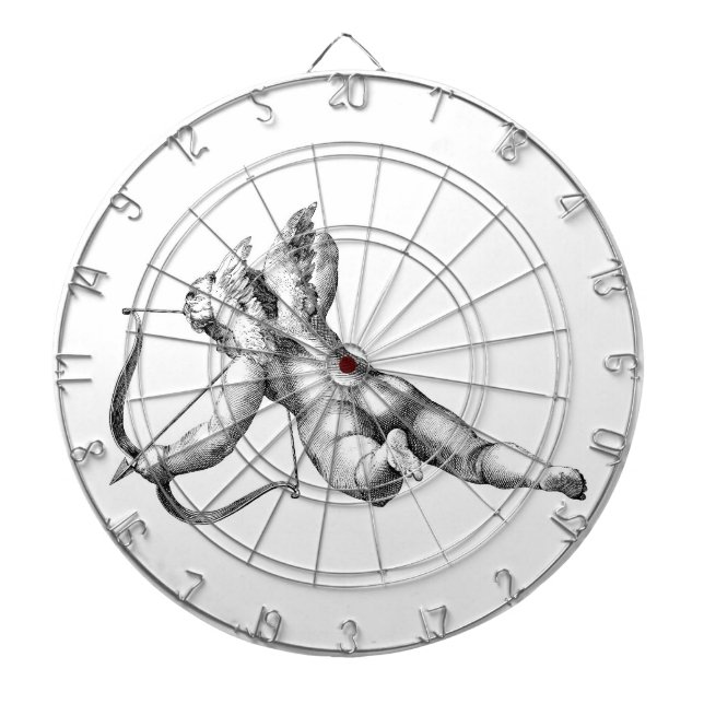 Kupider Gott der Liebe Dartscheibe (vorne)