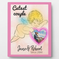 Kupille Foto Save the Date Postkarte Holz b