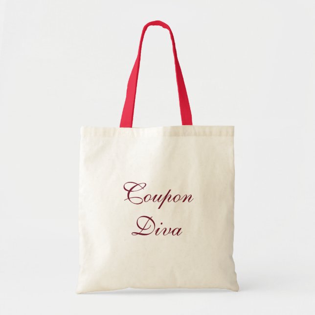 Kupon-Diva-Taschen-Tasche Tragetasche (Vorne)