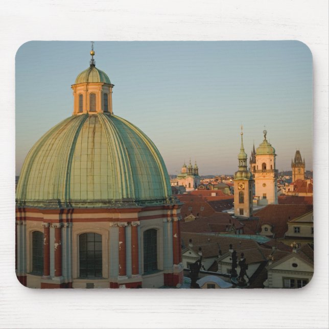 Kuppel der Kirche von Saint Francis, Prag, Tschech Mousepad (Vorne)