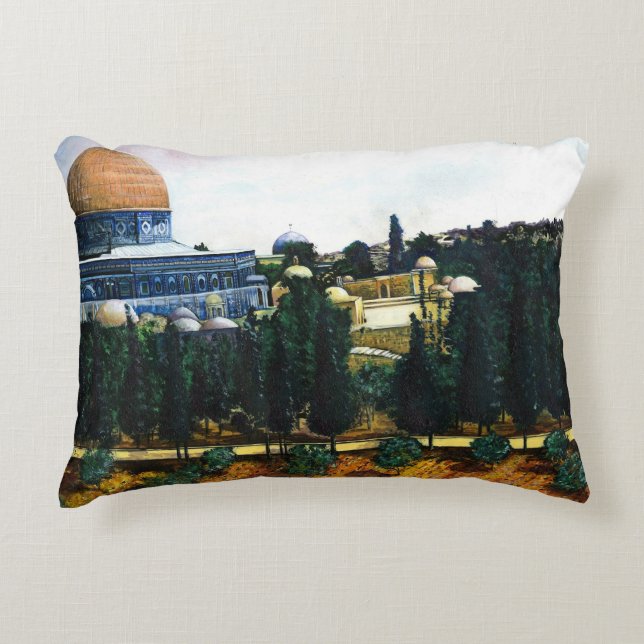 Kuppel des Felsens, Jerusalem Dekokissen (Vorderseite)
