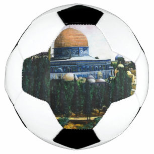 Kuppel des Felsens, Jerusalem Fußball