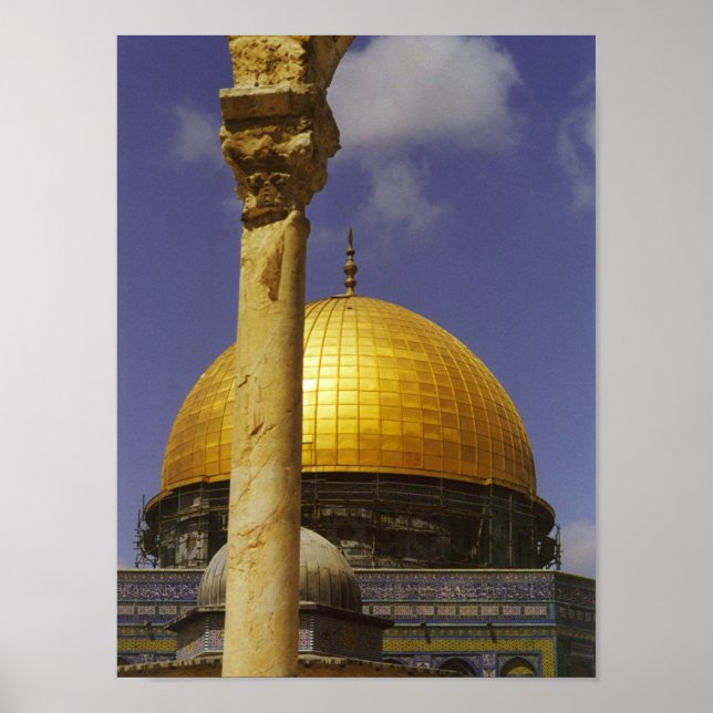 Kuppel des Felsens, Jerusalem Poster (Vorne)