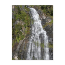Kuranda Landschaftlicher Eisenbahnwaterfall Postka