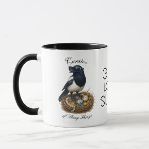 Kurator für glänzende Dinge – Elster-Bling ELGIS Tasse