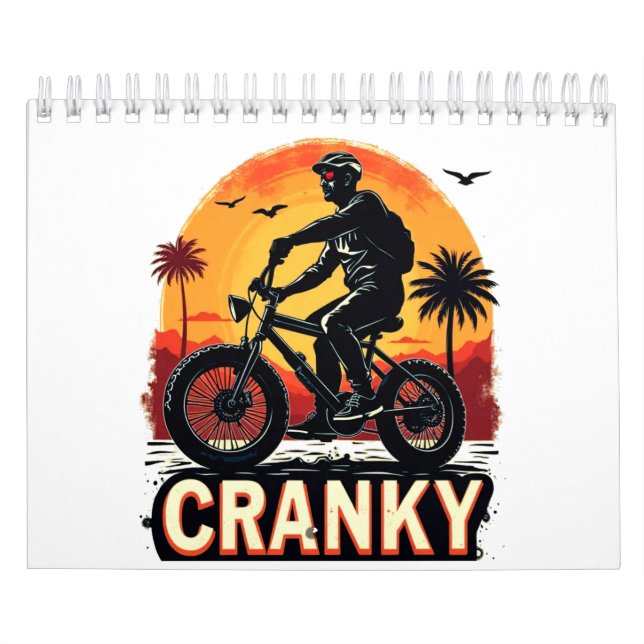 Kurbeln: Energie für Ihr T-Shirt - Spaß-Biker Kalender (Titelbild)