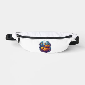 Kürbis-Basketball-Showdown Bauchtasche