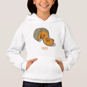 Kürbis Cartoon-Illustration  Hoodie