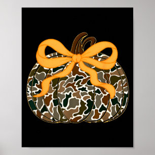 Kürbis Coquette Bogen Thanksgiving Herbst Herbst B Poster