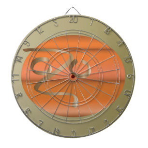 Kürbis Dartscheibe