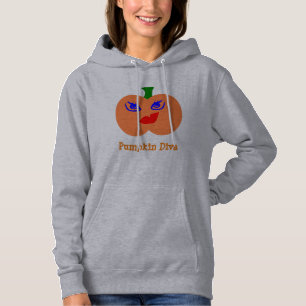 Kürbis-Diva-Hoodie Hoodie
