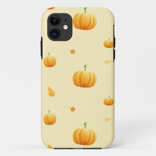Kürbis Erntedank Case-Mate iPhone Hülle (Rückseite)