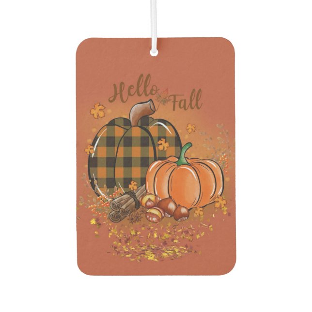 Kürbis fallen autolufterfrischer (Vorderseite)